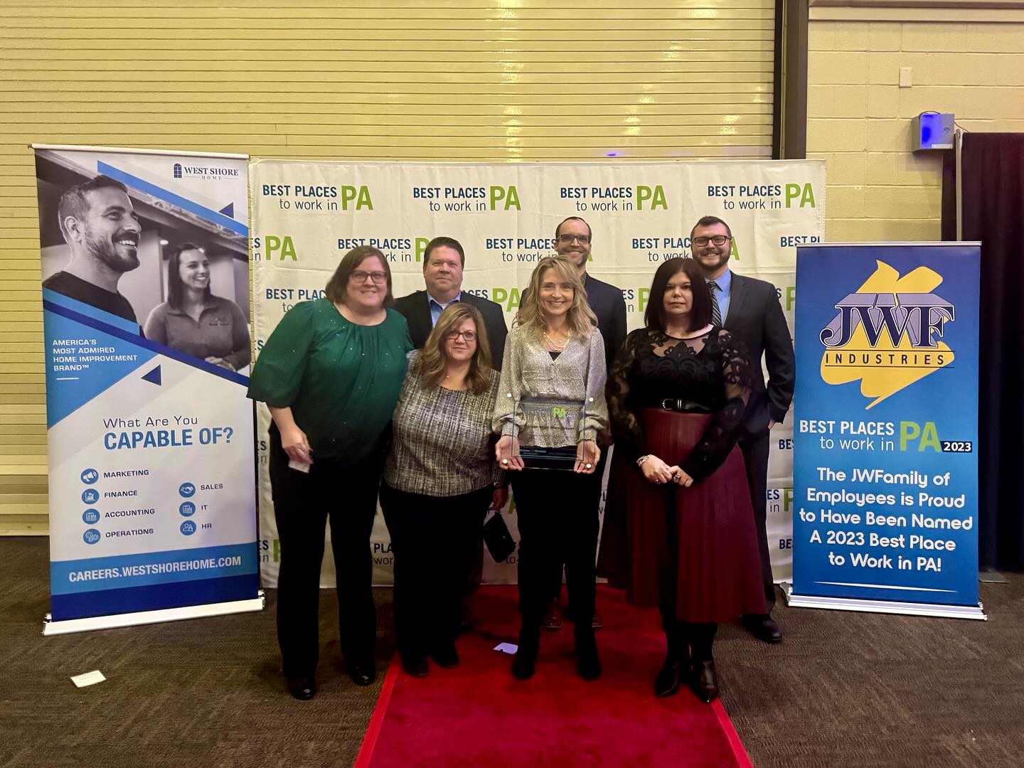 SAM Team at the 2023 Best Places to Work in PA Awards