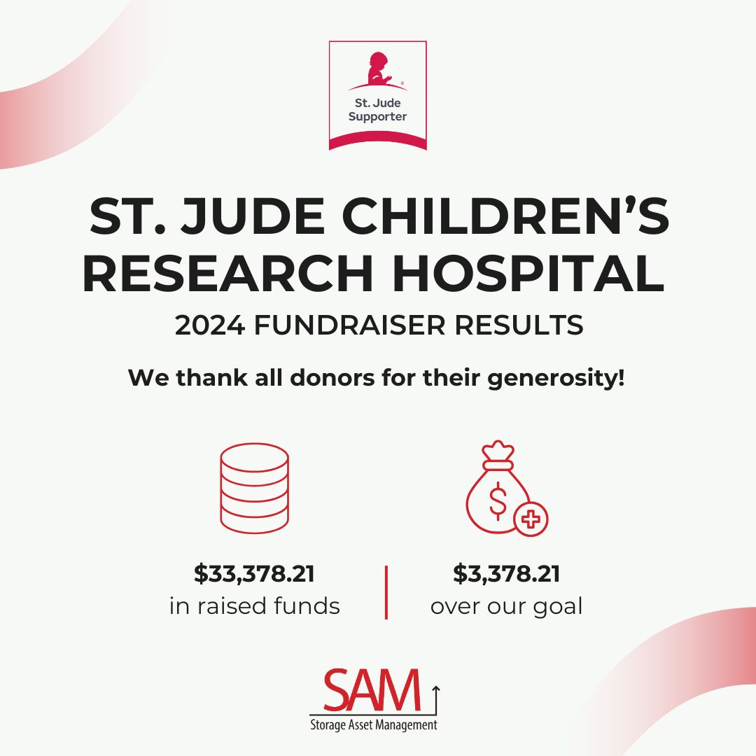 SAM and SAM-Managed Stores Raise Over $33,000 to Benefit St. Jude Children’s Research Hospital