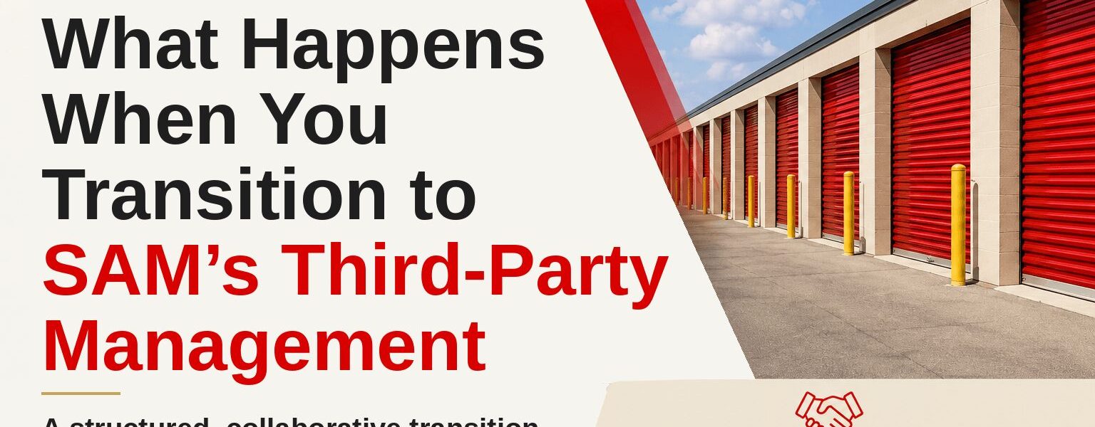 What happens when you transition to SAM's third-party management - a structured, collaborative transition process so you always know what's happening and what's next. A partner invested in your long-term success. Trusted. Prepared. Focused on Results.